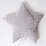 Grandes Suenos διακοσμητικό μαξιλάρι Αστέρι Γκρι