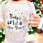 Grandes Suenos Ολόσωμο Φανελάκι - Baby's 1st New Year!!!