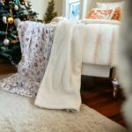 Grandes Suenos χειμερινή κουβέρτα polar fleece Winter Animals 75x100cm