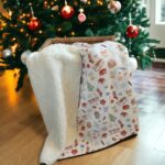 Grandes Suenos κουβέρτα sherpa fleece Christmas Magic 130x240cm