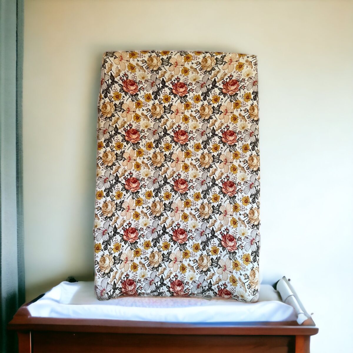 Grandes Suenos κάλυμμα αλλαξιέρας Vintage Flowers 50x75cm - Image 3