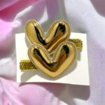 Grandes Suenos - Κλίπ μαλλιών Gold Hearts