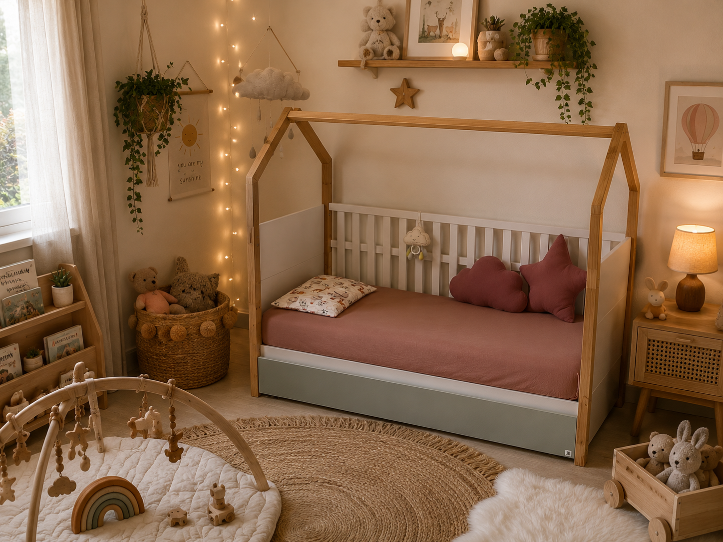 59f679ee-051a-4fd1-aa6a-9a883a569a28 Grandes Suenos σεντόνι κούνιας bamboo 70x140cm - Image 1