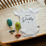 Grandes Suenos Ολόσωμο Φανελάκι - Hello Dad & Pregnancy Test