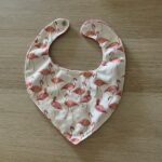 Grandes Suenos - Βαμβακερή Σαλιάρα Flamingos