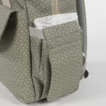 WalkingMum - Τσάντα Αλλαξιέρα Poppy Olive Πουά - Image 10