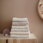 Mushie Knitted Baby Blanket - Textured Dots Blush 80x100cm - Image 3