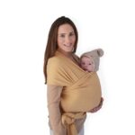 Mushie Baby Carrier Wrap Υφασμάτινος Μάρσιπος - Mustard Melange