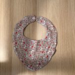 Grandes Suenos - Βαμβακερή Σαλιάρα Painted Flowers (muslin)