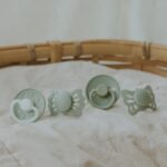 FRIGG ​​Baby's First pacifier​ 4-pack - Moonlight Sailing - Sage 0-6 months - Image 2