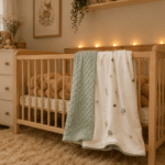 Grandes Suenos Χειμερινή Κουβέρτα Minky simple - Μπαλόνια 110x150cm