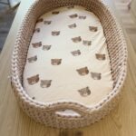 Grandes Suenos σεντόνι λίκνου Αρκουδάκια 50x90cm