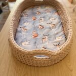 Grandes Suenos σεντόνι καλαθούνας Winter Animals 40x80cm