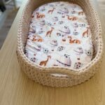 Grandes Suenos σεντόνι καλαθούνας Boho Reindeers 40x80cm