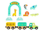 Tooky Toy :: ΞΥΛΙΝΟ ΤΡΕΝΑΚΙ ΖΩΟΛΟΓΙΚΟΣ ΚΗΠΟΣ - Image 6
