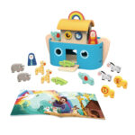 Tooky Toy :: Ξύλινη Κιβωτός Νώε με Βιβλίο