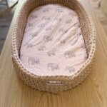 Grandes Suenos σεντόνι καλαθούνας Ελεφαντάκια 40x80cm