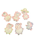#lunchboxaki: Cookie cutters Piggy Picnic