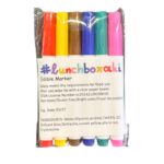 #lunchboxaki: Bite Brights – Μαρκαδόροι με βρώσιμα χρώματα – σετ των 6 - Image 3