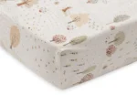 Jollein: Fitted Sheet - Jersey - Tiny Park σεντόνι καλαθούνας 40x80cm