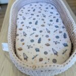 Grandes Suenos σεντόνι λίκνου Διάστημα Λευκό 50x90cm