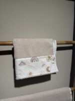 Grandes Suenos Σετ πετσέτες Μπάνιου Bamboo Rainbows - Beige 75x100cm - Image 2