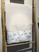 Grandes Suenos Σετ πετσέτες Μπάνιου Bamboo Rainbows - Beige 75x100cm - Image 3