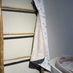 Grandes Suenos Μπουρνούζι Κάπα Bamboo Rainbows White 85x85cm