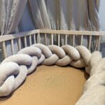 Grandes Suenos Πλεξούδα τριπλής πλέξης μήκους 2m Cappuccino