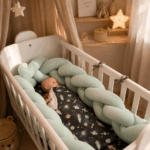 Grandes Suenos Πλεξούδα τριπλής πλέξης μήκους 2m Μέντα