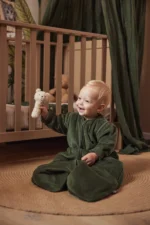 Jollein: Μαλακή Κουδουνίστρα - Teddy Bear Natural - Image 3