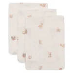 Jollein – Πανάκια Φροντίδας Μουσελίνας 15x20cm – Animal Friends – 3 Pack