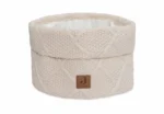 Jollein – Καλαθάκι Οργάνωσης - Check Knit Oatmeal