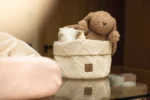 Jollein – Καλαθάκι Οργάνωσης - Check Knit Oatmeal - Image 2