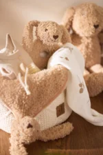 Jollein – Καλαθάκι Οργάνωσης - Check Knit Oatmeal - Image 3
