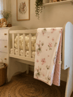Grandes Suenos Χειμερινή Κουβέρτα Minky simple - Κουνελάκια 75x100cm