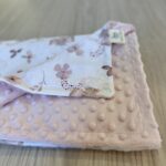 Grandes Suenos Χειμερινή Κουβέρτα Minky simple - Ελεφαντάκια Ροζ 75x100cm - Image 3