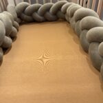 Grandes Suenos Πλεξούδα τριπλής πλέξης μήκους 2m Olive Green