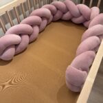 Grandes Suenos Πλεξούδα τριπλής πλέξης μήκους 2m Dusty Pink