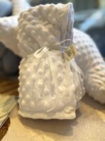 Grandes Suenos Χειμερινή Κουβέρτα Minky simple - Pure White 75x100cm