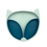 Dodo'sLand: Flynn The Fox Blue Me Up- Πιάτο σιλικόνης με βεντούζα και αποσπώμενα χωρίσματα