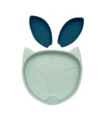 Dodo'sLand: Flynn The Fox Blue Me Up- Πιάτο σιλικόνης με βεντούζα και αποσπώμενα χωρίσματα - Image 2