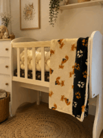 Grandes Suenos Χειμερινή Κουβέρτα Fleece - Αλεπού 75x100cm