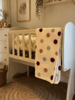 Grandes Suenos Χειμερινή Κουβέρτα Fleece - Big Dots 75x100cm