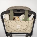 Walking mum: Οργανωτής Καροτσιού Poppy Olive Hearts - Image 3