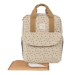 Walking mum: Τσάντα Αλλαξιέρα Backpack Poppy Cinnamon Hearts