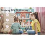 A-Play: Ξύλινο κουκλόσπιτο με 3 ορόφους και 28 αξεσουάρ - Image 17