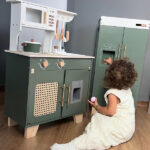 MySunshine: Ξύλινη παιδική κουζίνα με κατσαρολικά Green - Image 19