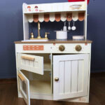 MySunshine: Ξύλινη παιδική κουζίνα με κατσαρολικά Cream - Image 8