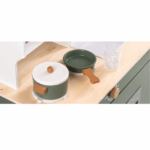 MySunshine: Ξύλινη παιδική κουζίνα με κατσαρολικά Green - Image 18